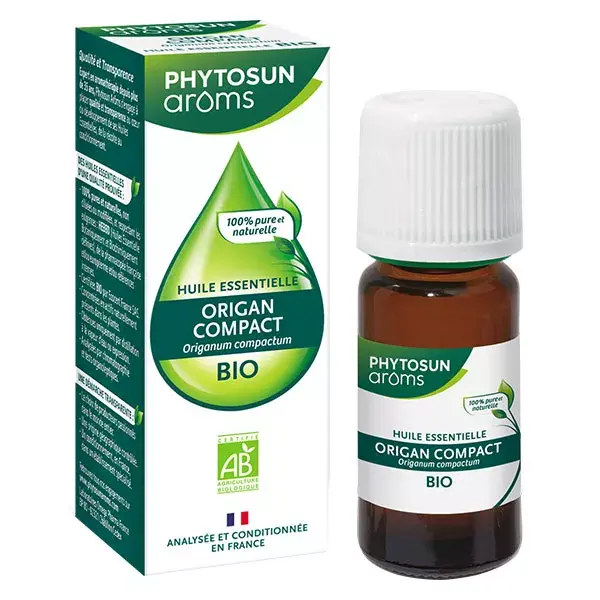 Óleo Essencial de Orégano Compacto Orgânico Phytosun Arôms 10ml