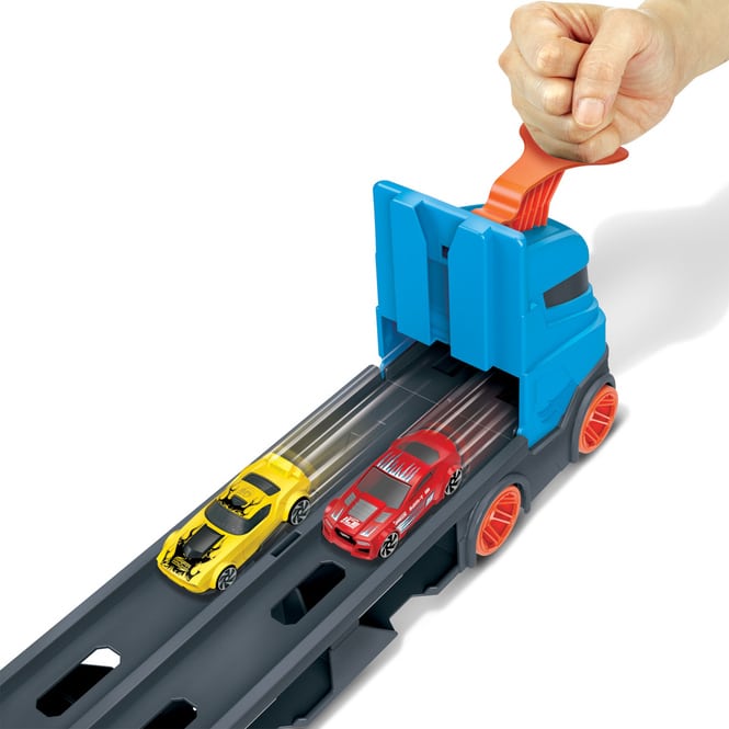 Hot Wheels City - 2 in 1 Rennbahn-Transporter