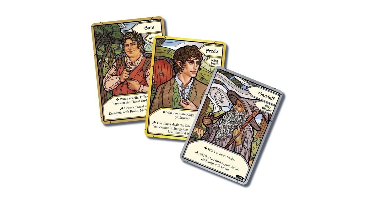 AsmodeeThe Lord of the Rings: Fellowship of the Ring: Trick-Taking Game Kaartspel  (Engels, 1 - 4 spelers, 20 minuten, Vanaf 10 jaar)