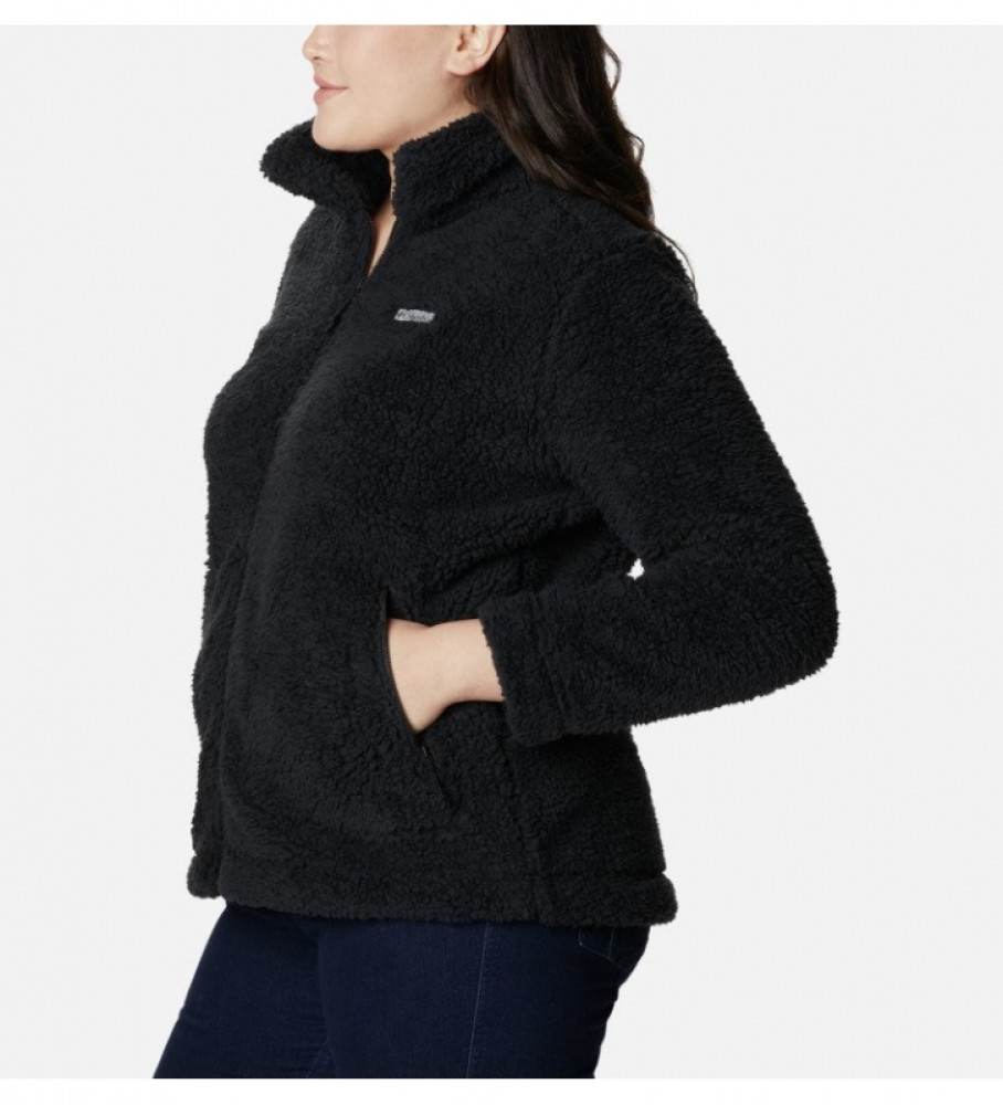 Jaqueta de lã Sherpa Columbia Winter Pass, preta