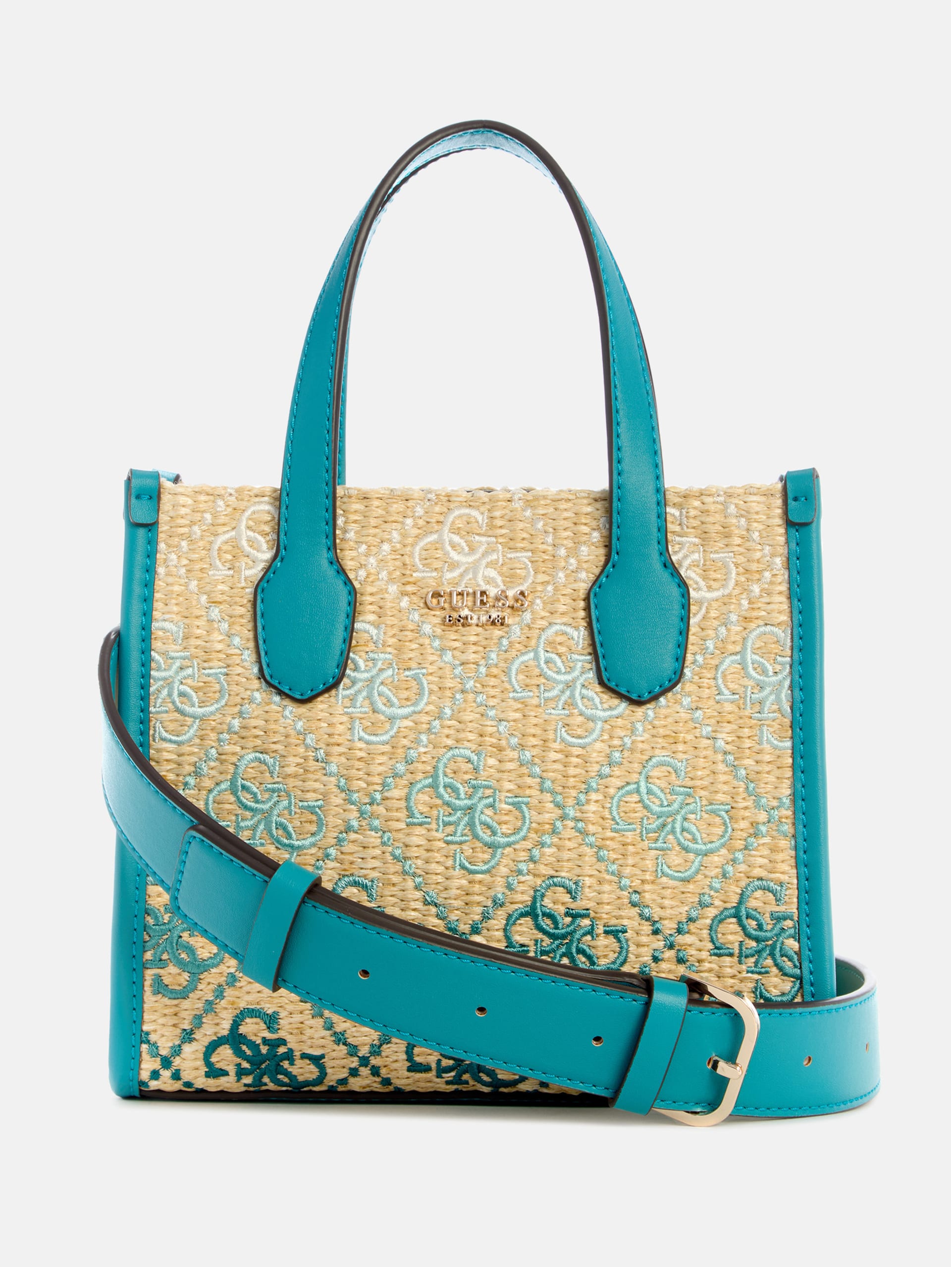 Bolsa pequena Silvana de ráfia