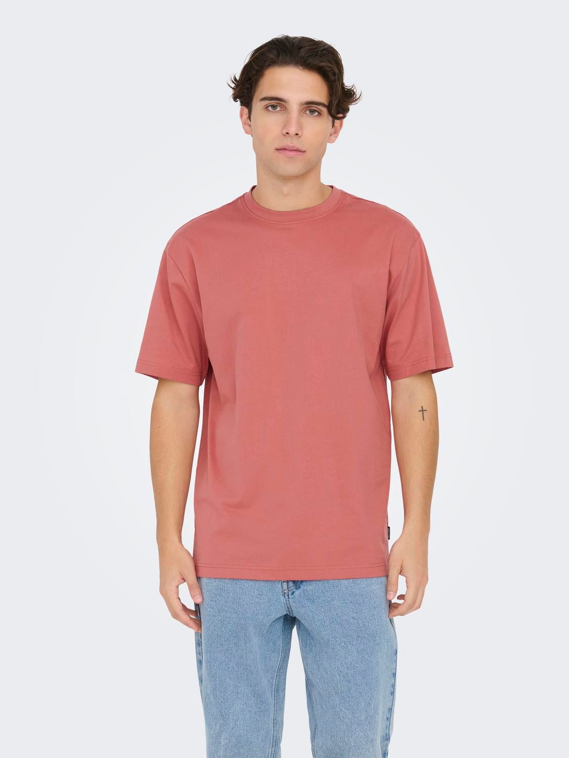 ONSFRED T-shirt Dusty Cedar