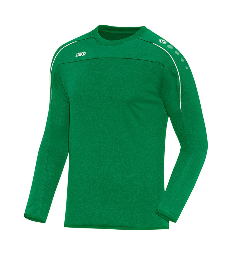 JAKO Classico Sweatshirt Grün Weiss F06