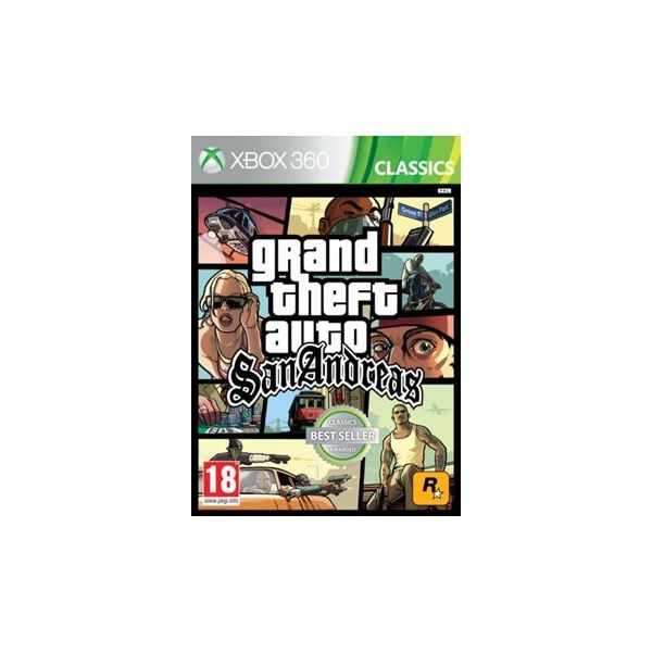 Grand Theft Auto: San Andreas Xbox 360