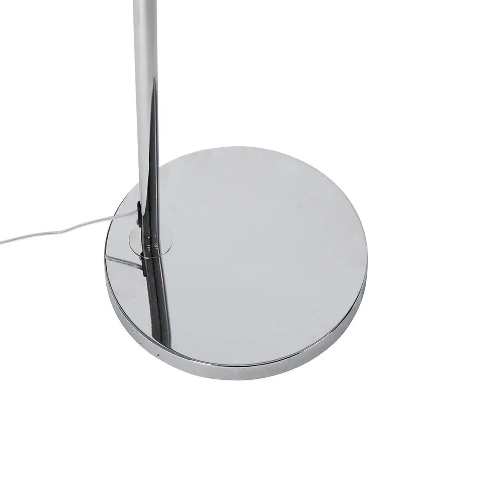Qazqa booglampen arc-basic zilverkleurig e27
