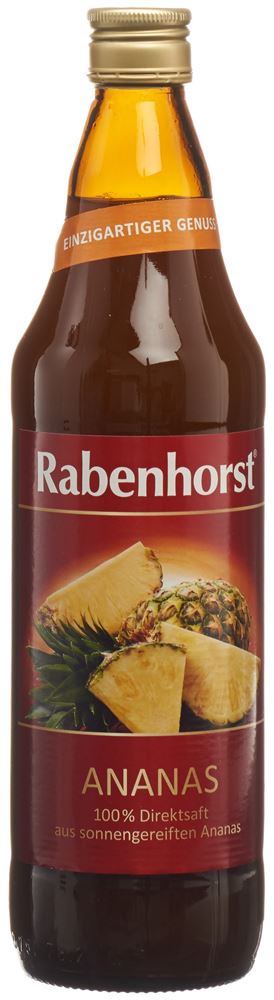 Rabenhorst Ananas-Saft<br>7.5 dl, Flasche