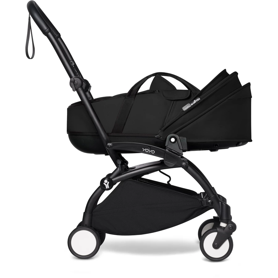 BABYZEN Kinderwagen YOYO2 0+ Black mit Liegewanne Black