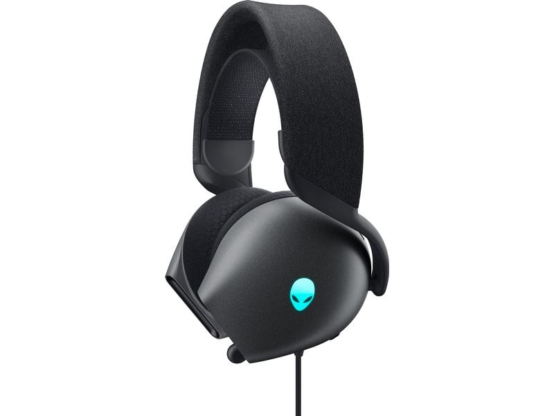 Dell Headset Alienware AW520H-G-DEAM Schwarz Komfortables Gaming-Headset für PC und Spielkonsolen