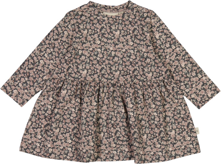 Wheat Jersey Kjole Sessa Winter flowers