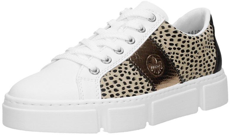 Rieker Veterschoenen Laag wit