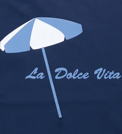 Petit Crabe Badeshirt - Luna - UV50+ - Blue