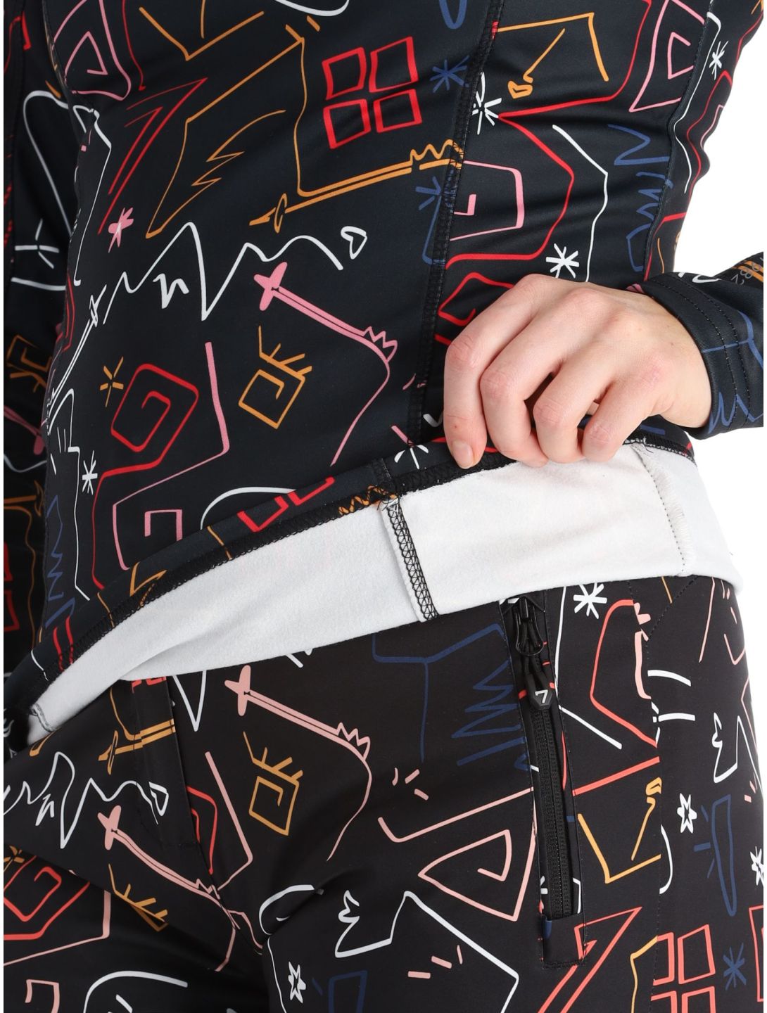 Veyrand Print skipully dames