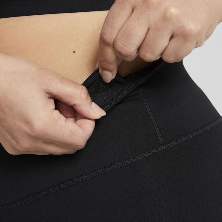 Nike One mid-rise Crop leggings (Plus Size) Sort