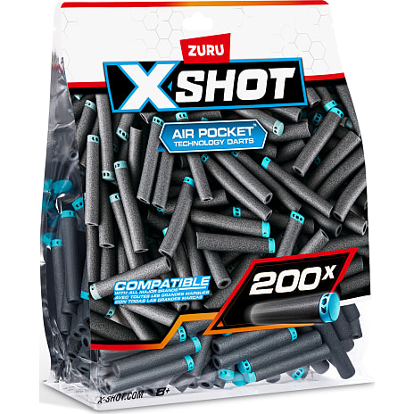 X-shot genopfyldningspakke med 200 pile