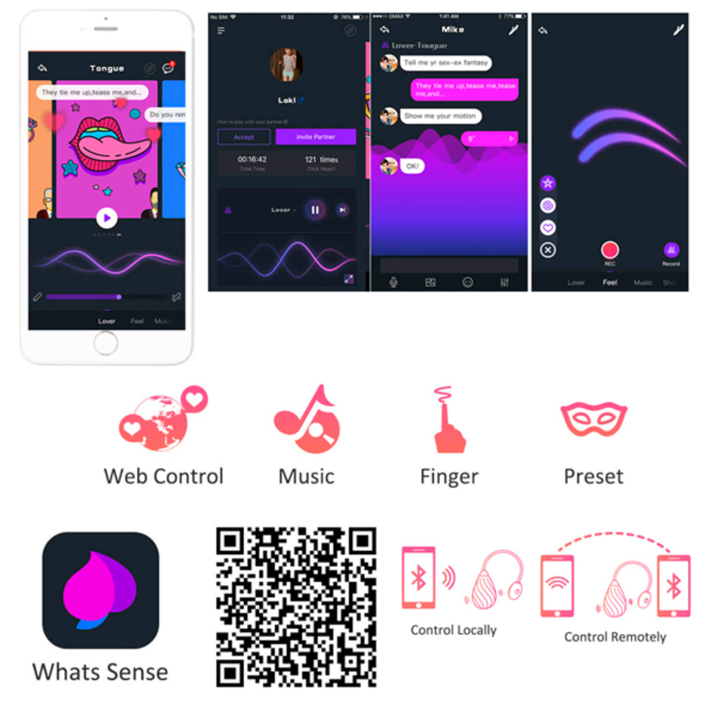 Magic Motion Vibratie EitjeApp Bedienbare