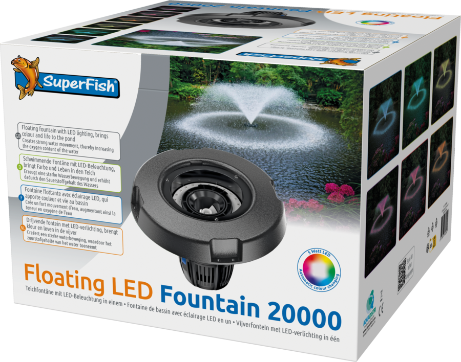 Superfish Floating Led Fountain 20.000-90 Watt