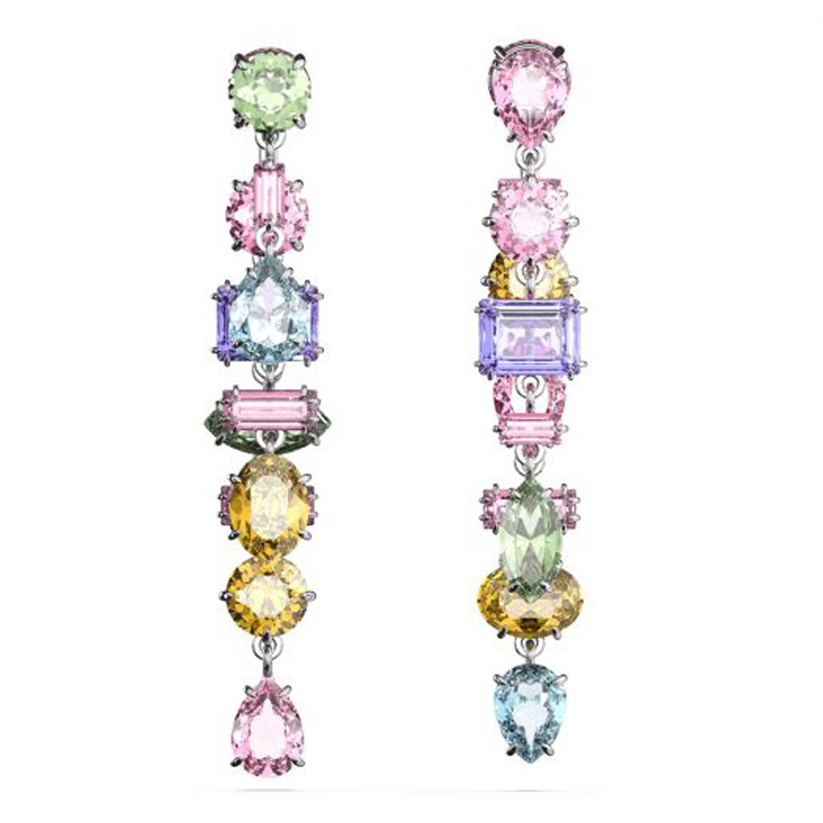 Boucles d'oreilles Swarovski Gema multicolores