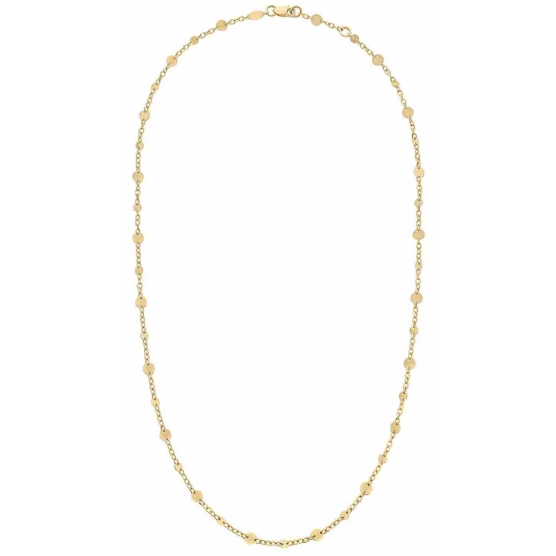Collier tendance en or 375