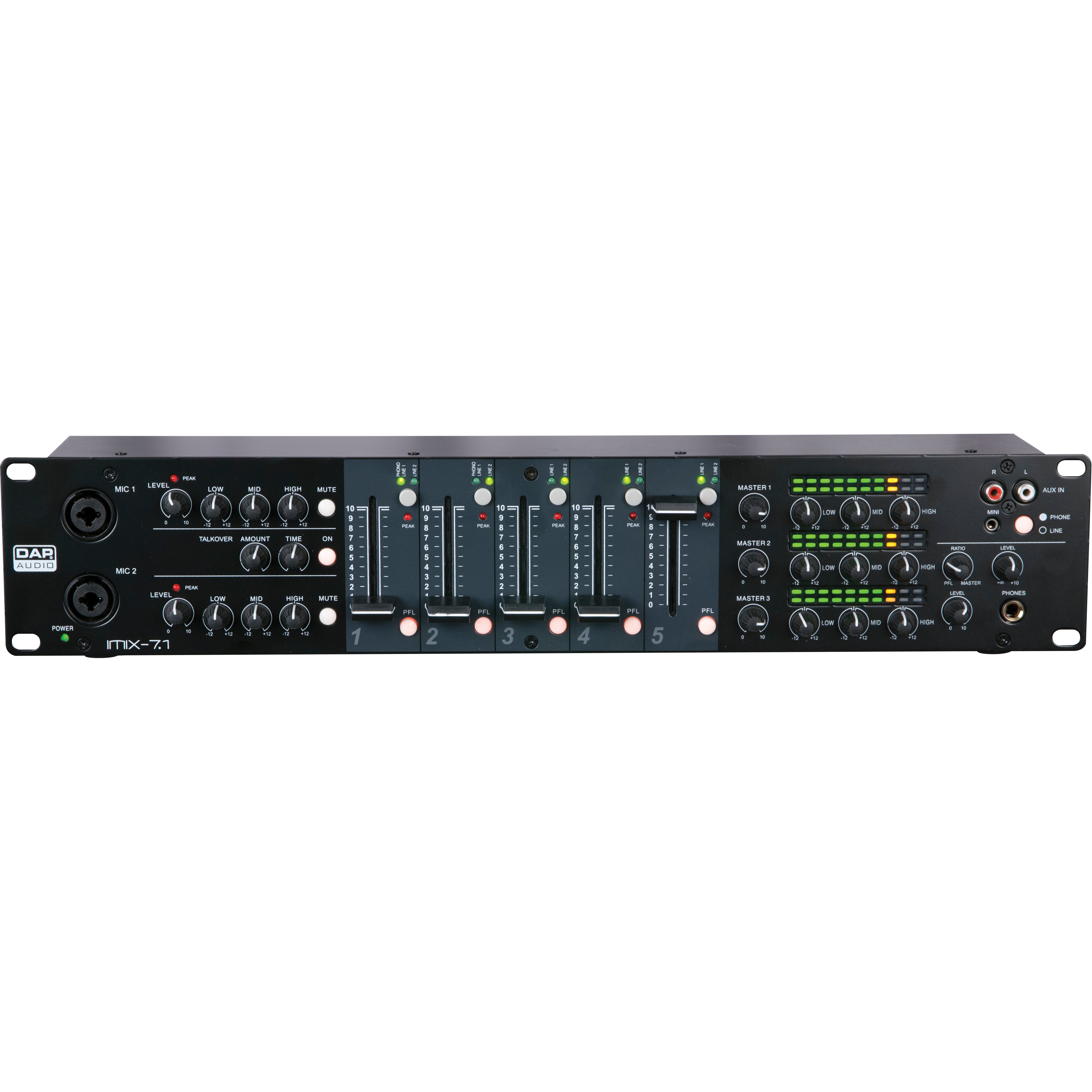 DAP IMIX-7.1 rackmixer