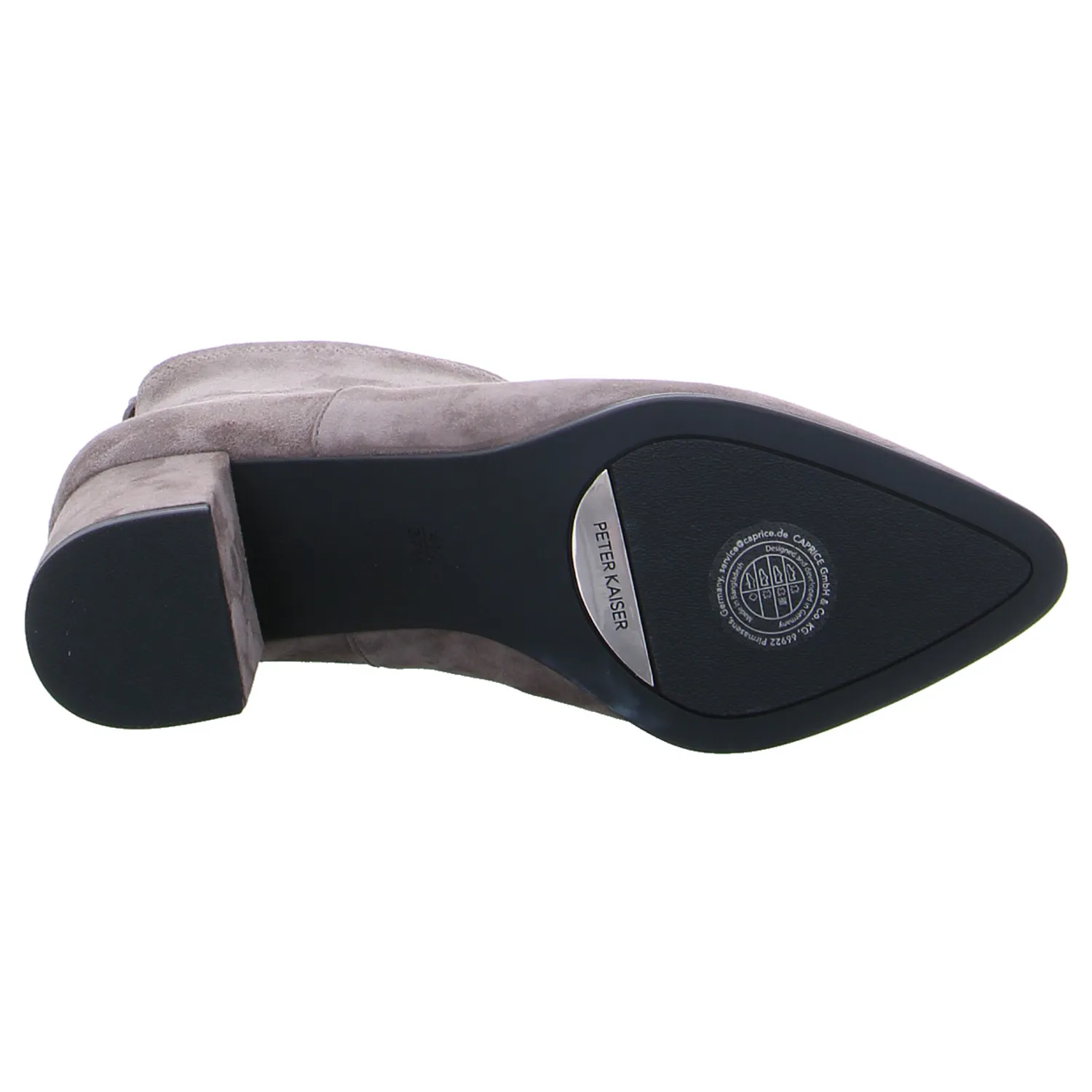 PETER KAISER Stiefelette Grau Leder