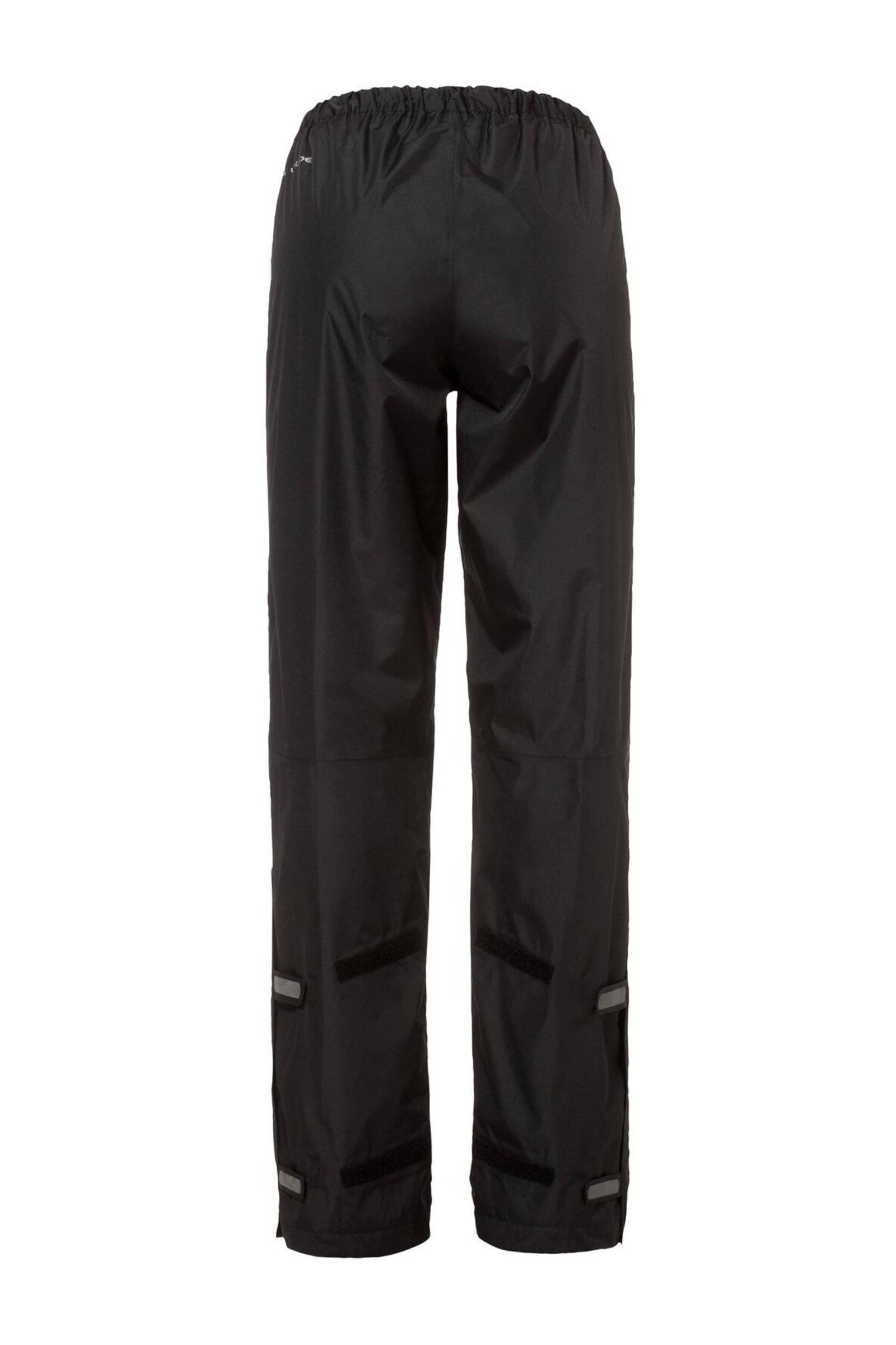 VAUDE regenbroek Fluid zwart
