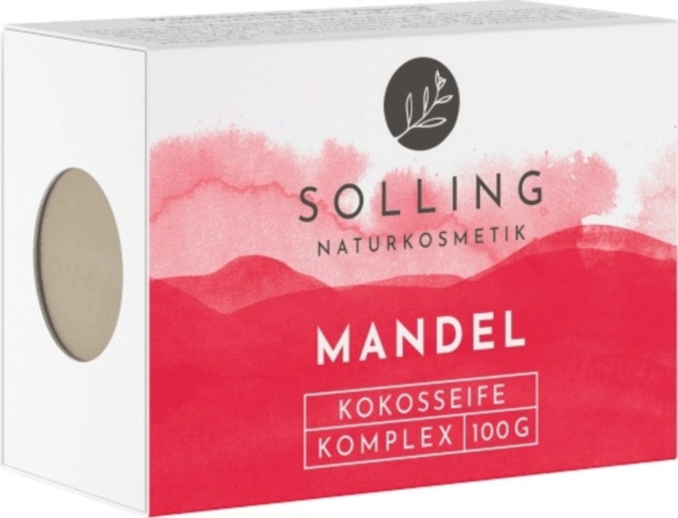SOLLING Naturkosmetik  Mandel Kokosseife, 100 g