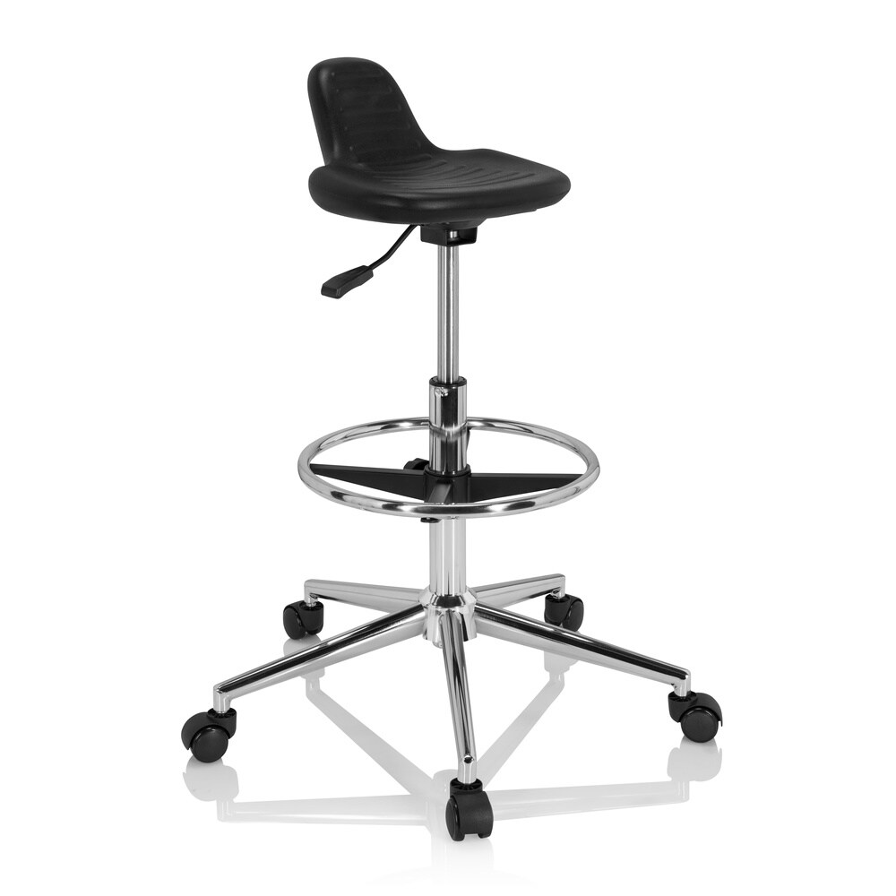 Drehhocker TOP WORK 03 I Hartschaum ohne Armlehnen hjh OFFICE