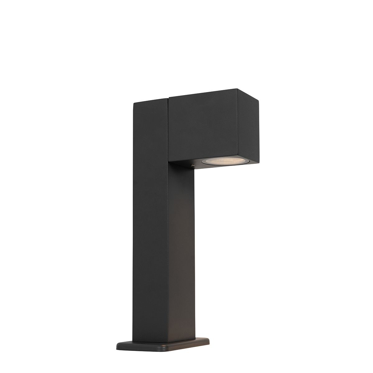 Industriële staande buitenlamp donkergrijs 30 cm IP44 - Baleno