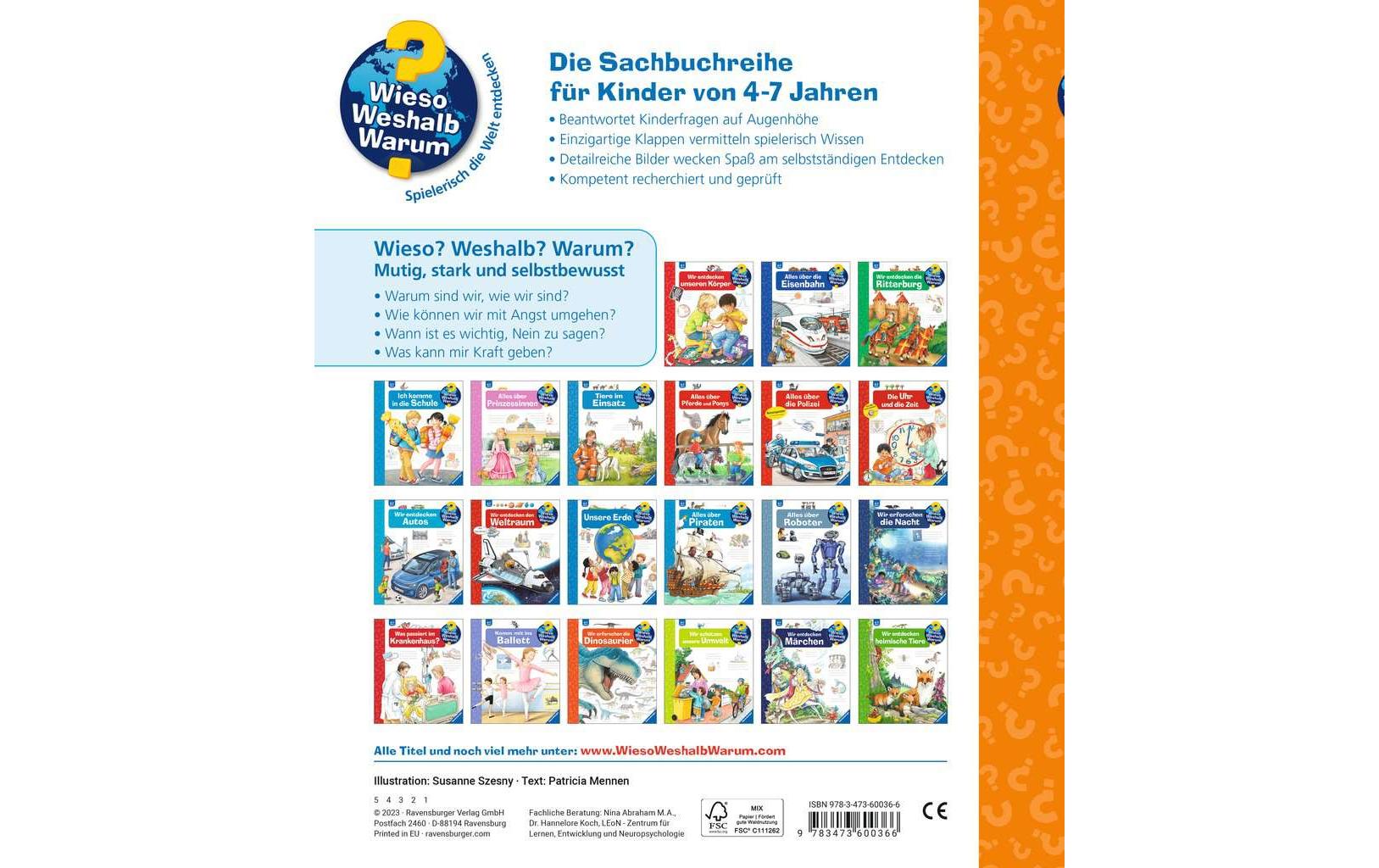 Kinder-Sachbuch WWW Mutig, stark und selbstbewusstKlappbuch