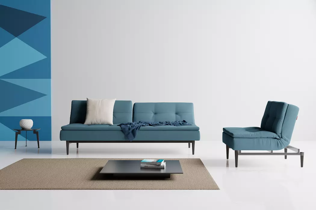 Schlafsofa Dublexo Styletto schwarz