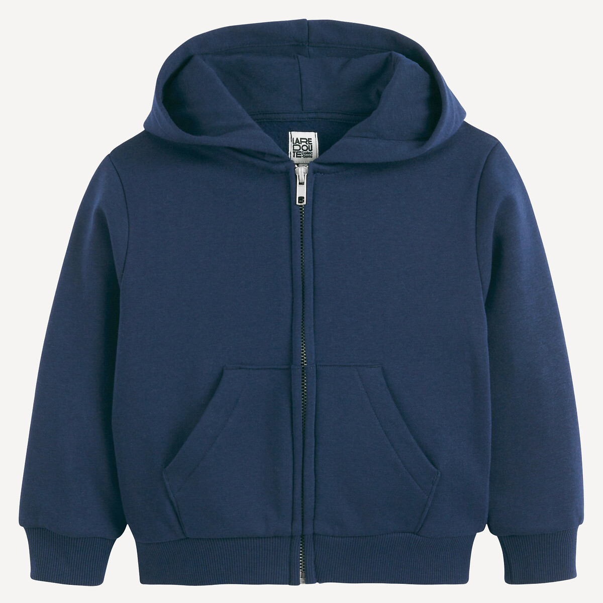 COLEÇÕES LA REDOUTE<br>Moletom com zíper em molton