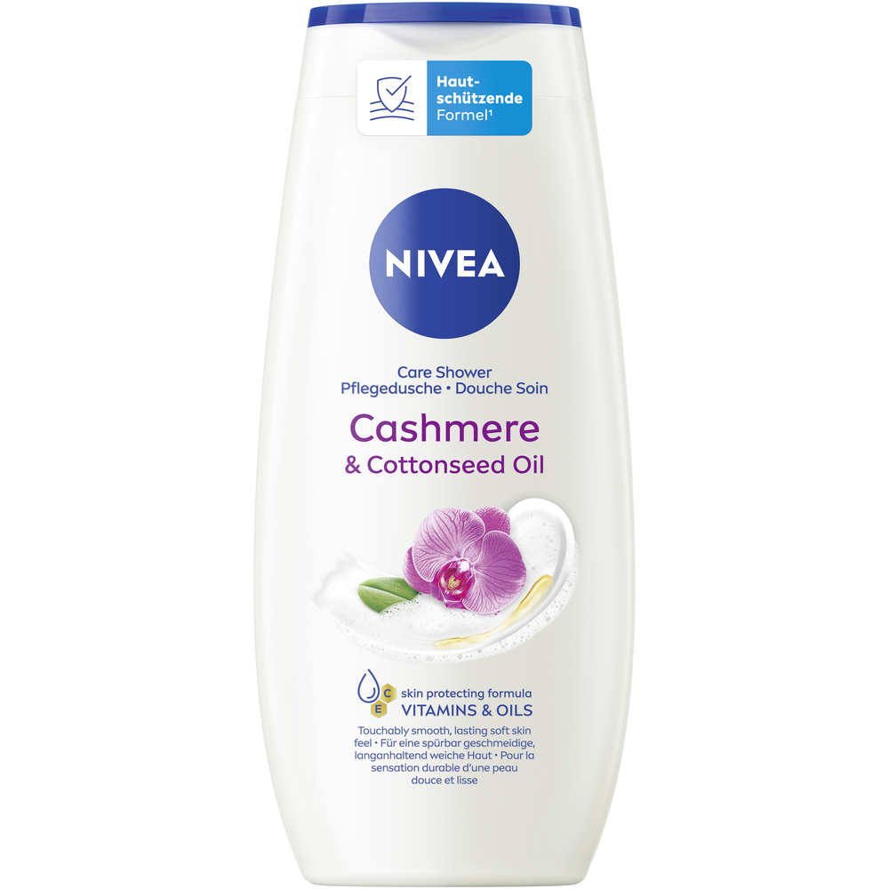 Nivea Pflegedusche<br>250 ml, Flasche, Cashmere & Cotton Seed Oil