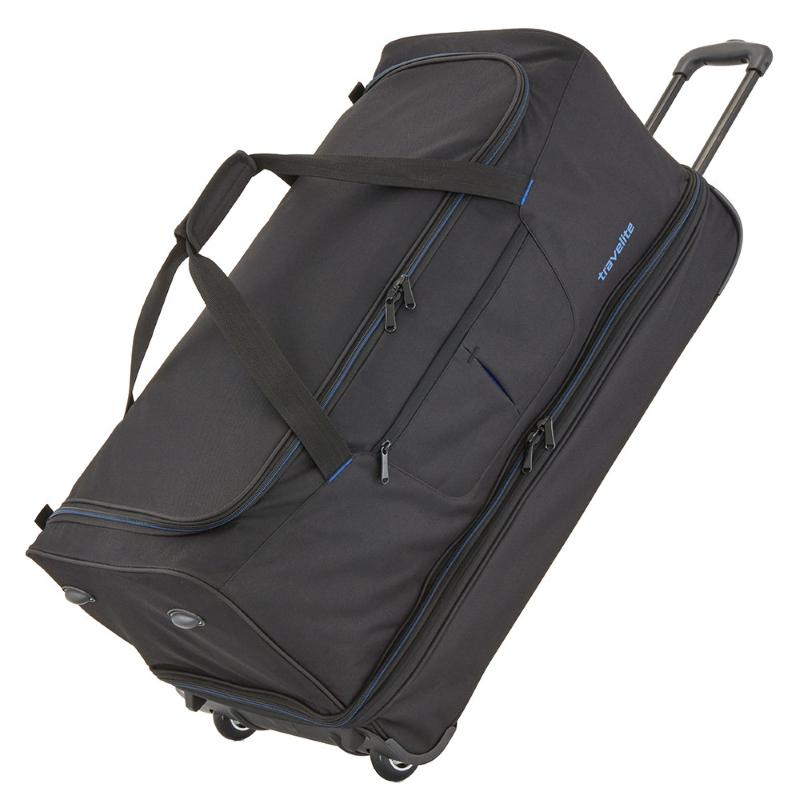 Travelite Basics Active Wieltas 70cm Black-Blue Expandable