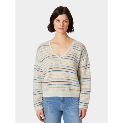Damen-Strickpullover, Multicolor