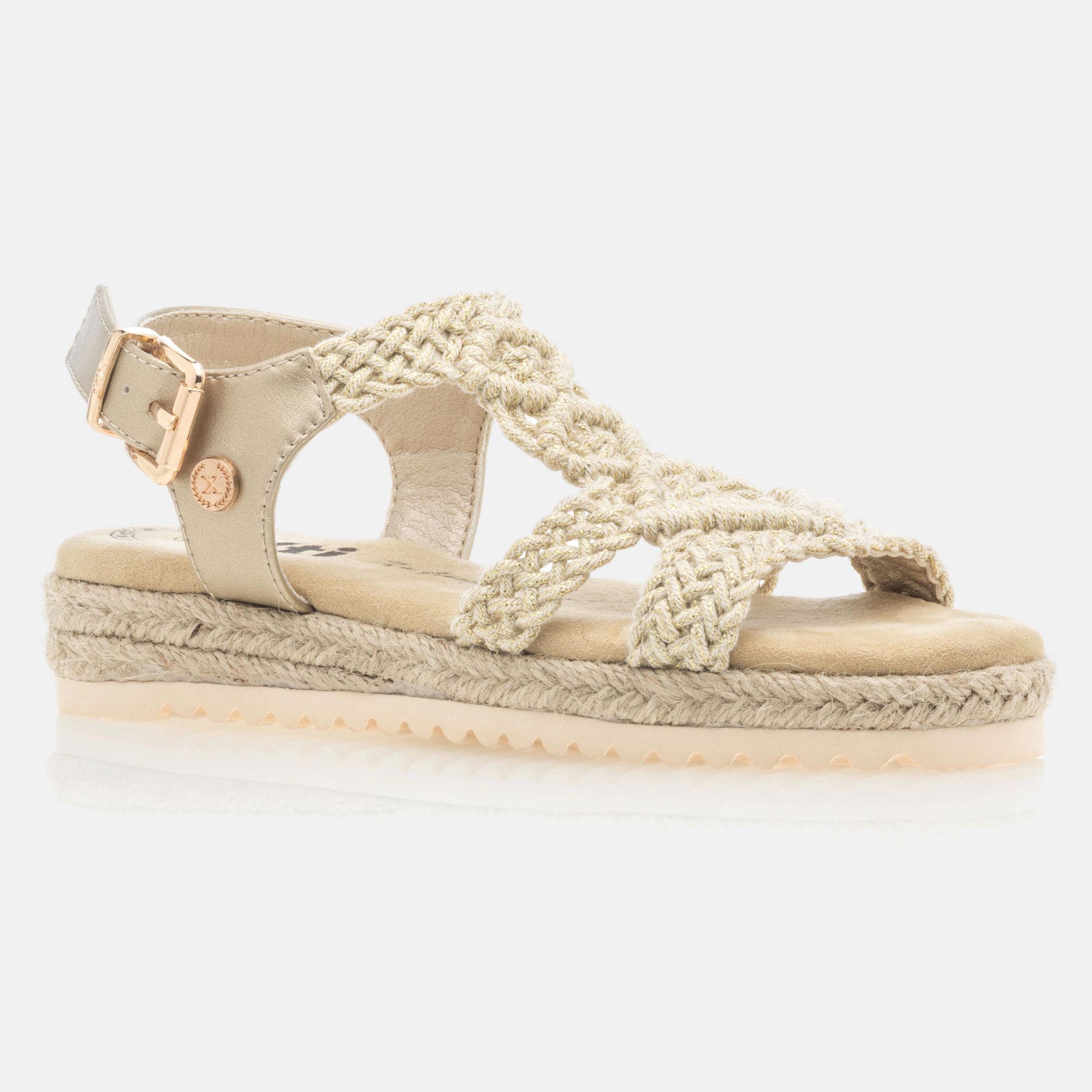 Sandales Fille or