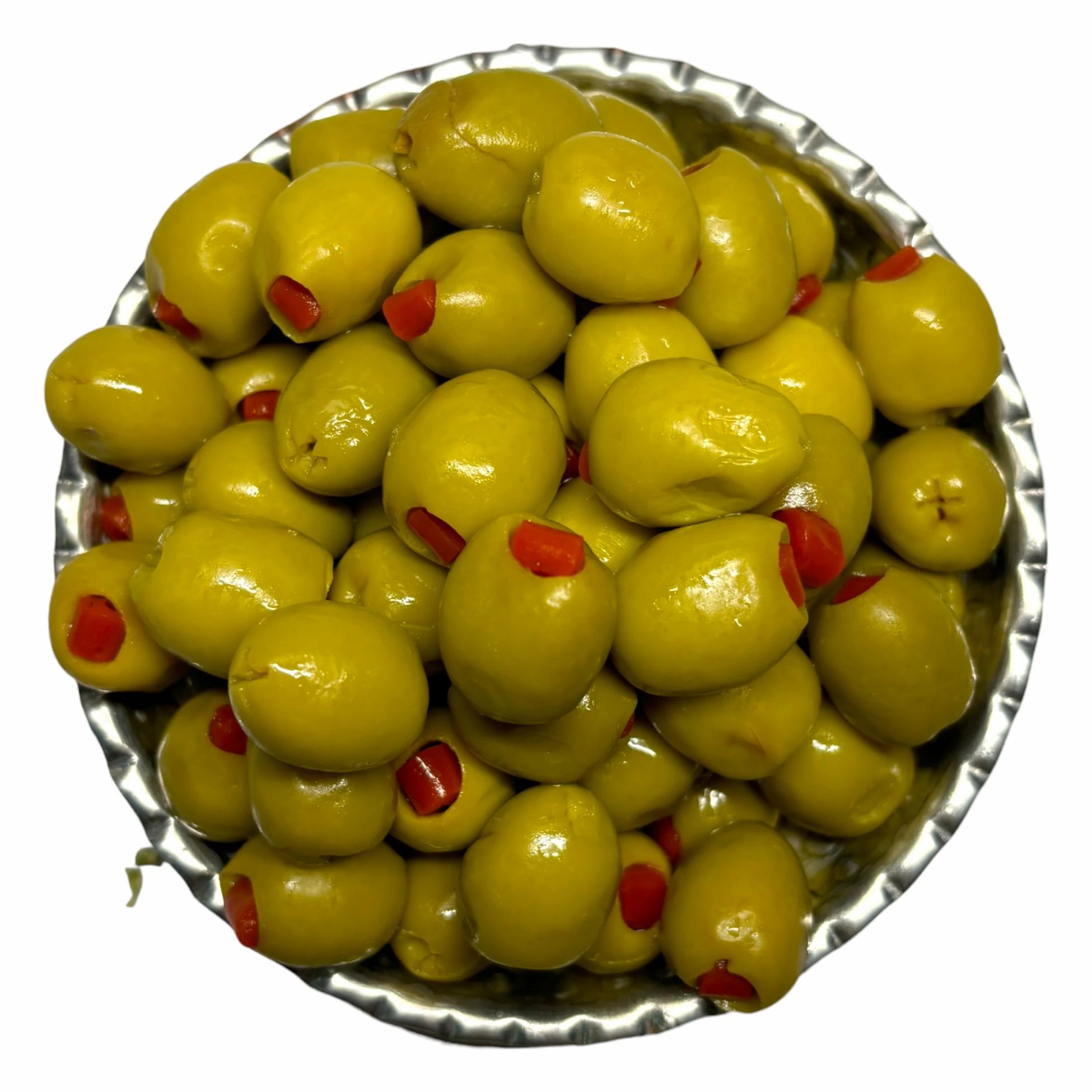 Öz Natur | Gefüllte Grüne Oliven mit roter Paprika