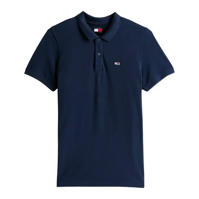 Tommy Hilfiger Slim Placket Flag Polo Heren