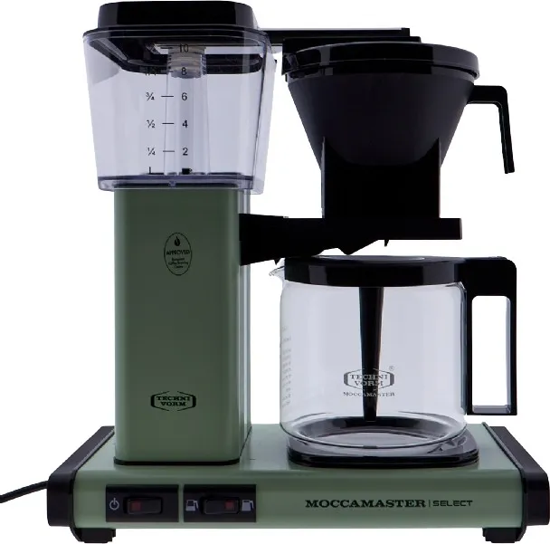 Moccamaster Select Kaffemaskine - Pastel Grøn