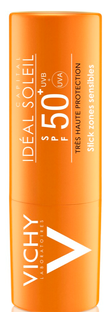 Vichy Ideal Soleil Stick Zones Sensibles SPF50  9GR