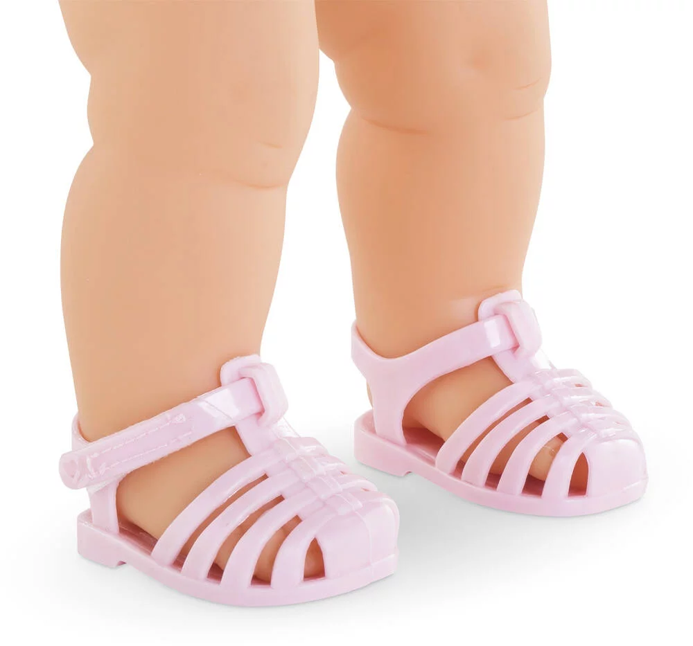 SANDALES ROSES - POUR POUPON 36CM - COROLLE