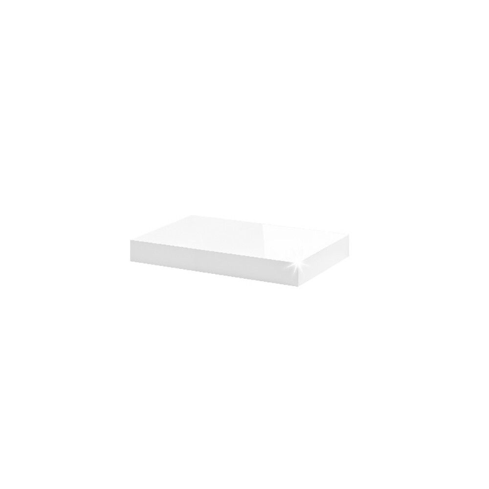 HYLLE DOLLE BIG BOY HØYGLANS 50X250X445MM HVIT