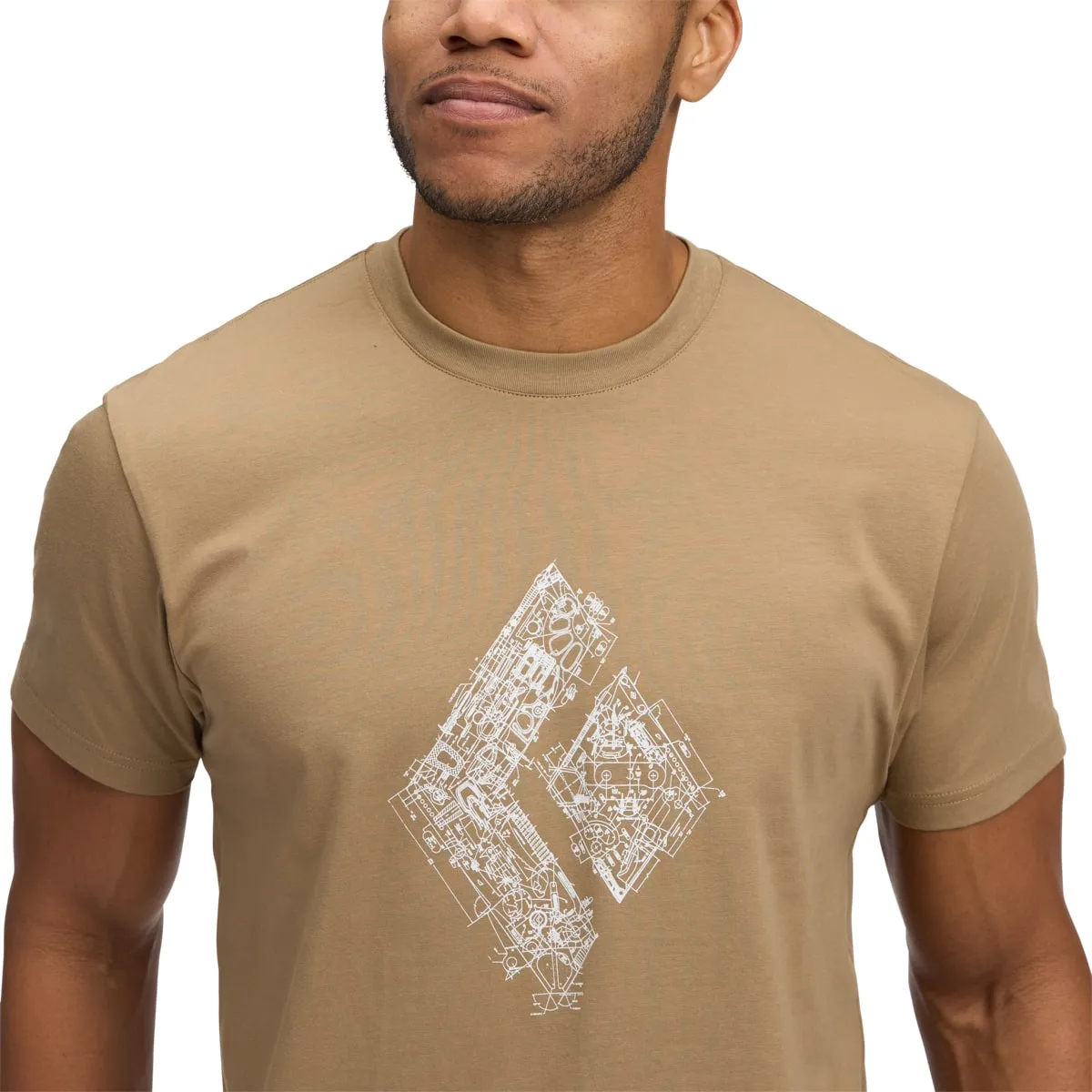 Black Diamond M Engineered Diamond Ss Tee Mushroom