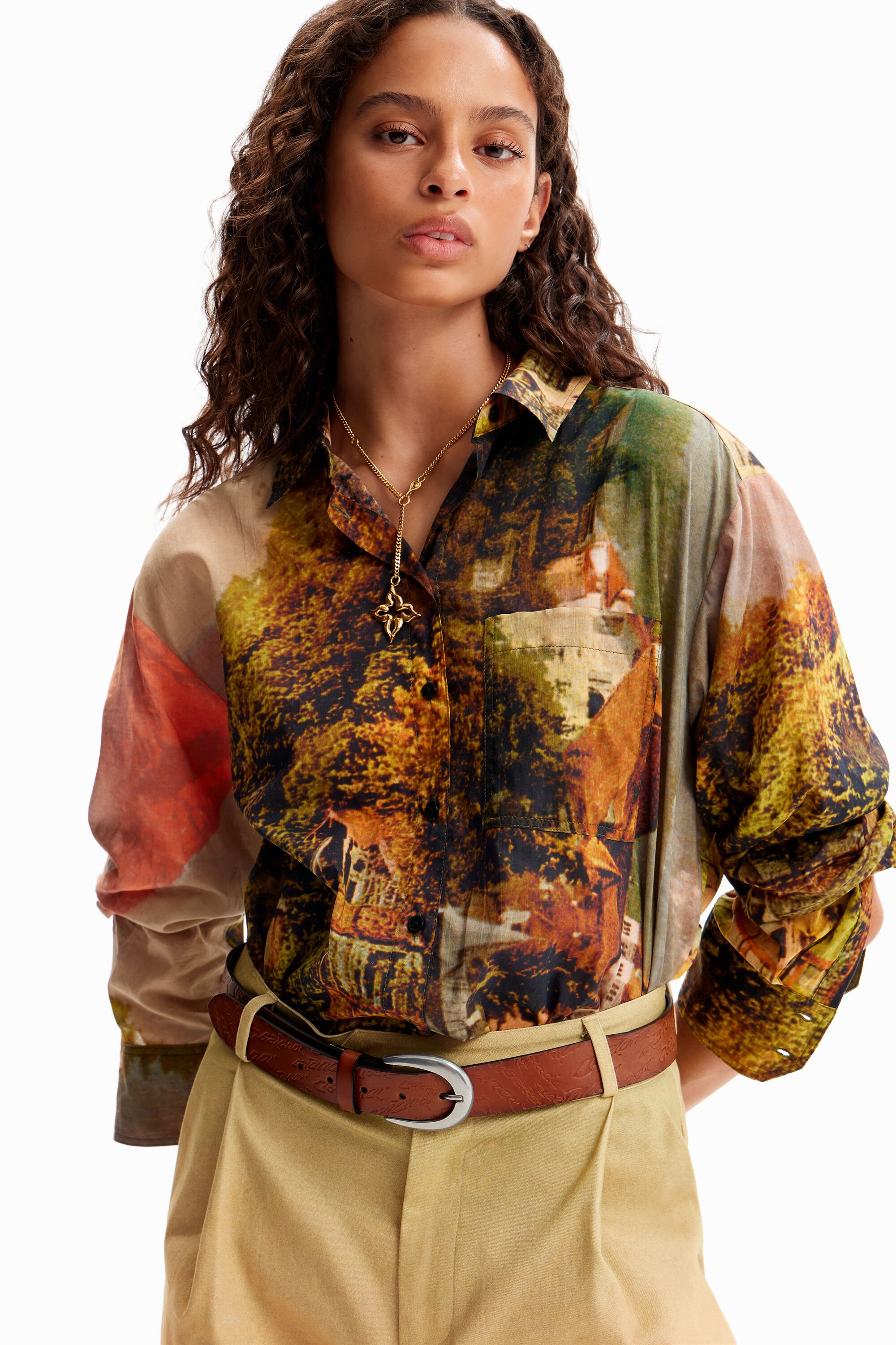 Chemise paysage M. Christian Lacroix