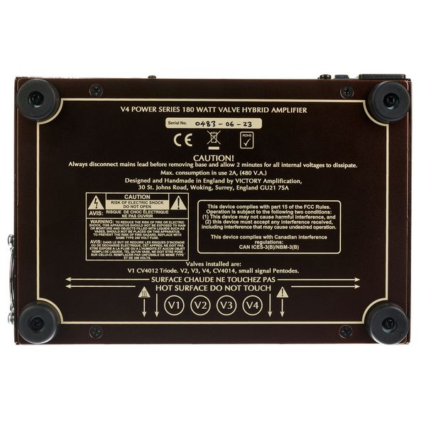 Victory Amplifiers V4 Copper Power Amp TN-HP