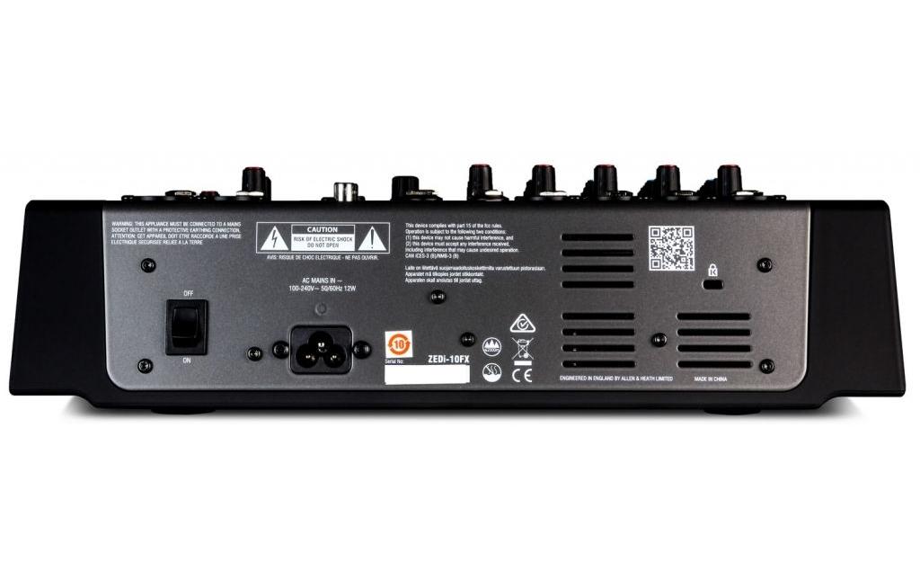 Mischpult ZEDi-10FX<br>Kompakter Hybrid-Mixer