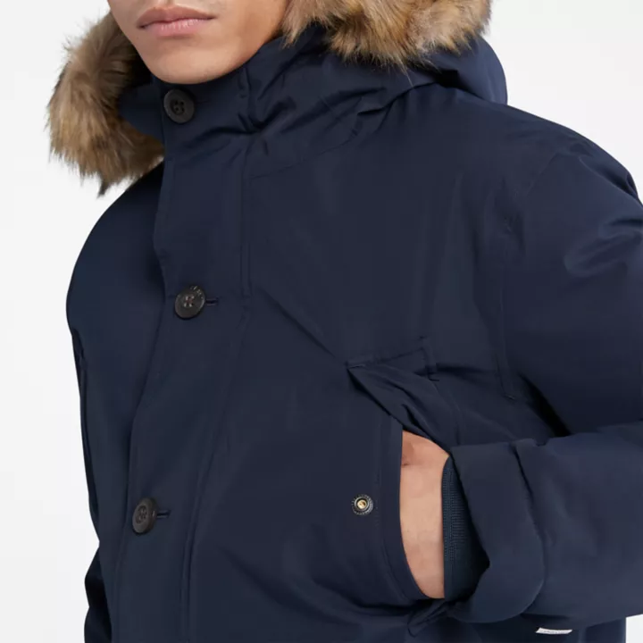 Parka Scar Ridge avec technologie DryVent pour homme en bleu marine