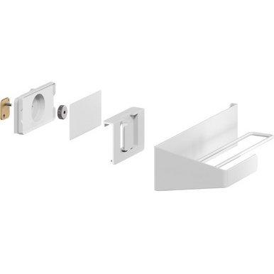 KITCHEN Porte-rouleau de cuisine, blanc