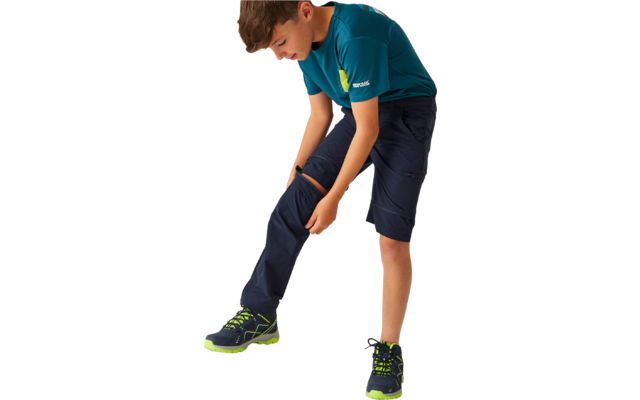 Regatta Highton Stretch Zip-Off Kinder Wanderhose
