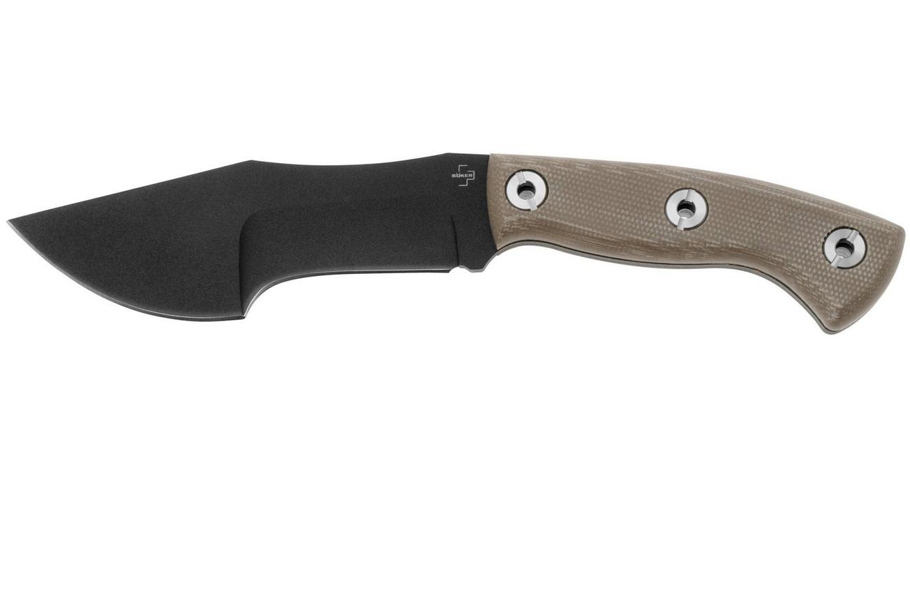 Böker Plus Mini Tracker 2.0 Micarta 02BO113 survivalmes, Dave Wenger design