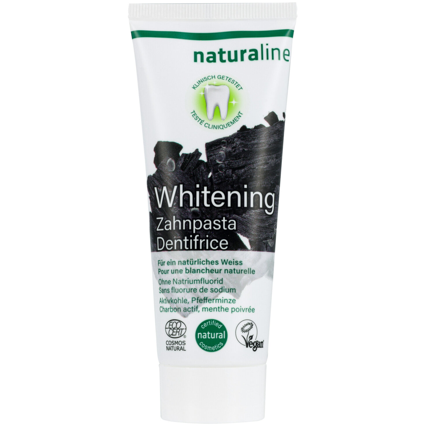 Naturaline Zahnpasta Aktivkohle